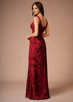 Yoris Ruby Red Maxi Dress image3
