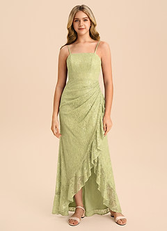 front Azazie Helena Junior Formal Dress