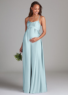 dessy blue bridesmaid dress Dessy Collection Ace 3153FP main image 1