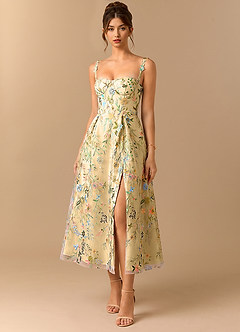Skyler Candy Pink Midi Dress image4