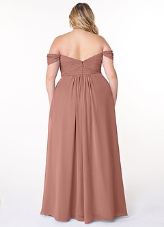 Azazie Millie Final Sale Agave A-Line Sweetheart Neckline Chiffon Convertible Dress image9