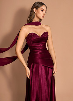 Veylith Wine Maxi Dress image6