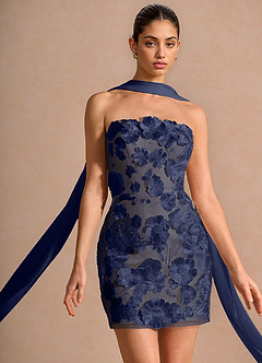 Annelia Dark Navy Mini Dress image5