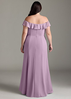 Azazie Sophie Bridesmaid Dresses Wisteria A-Line Off the Shoulder Chiffon Convertible Dress image7