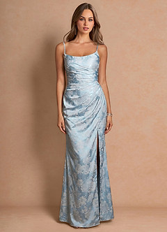 Chrissy Powder Blue Maxi Dress image3