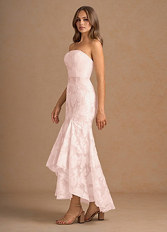Avina Light Pink Maxi Dress image4