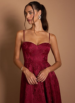 Lue Dark Raspberry Maxi Dress image3