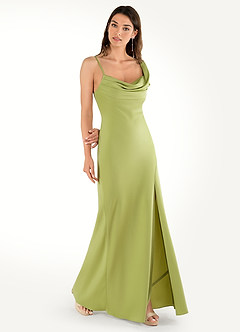 Avery Citron Cowl Maxi Dress image5