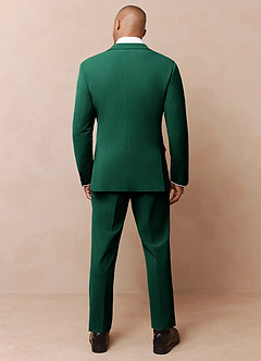 front James Emerald Structured Stretch Suit