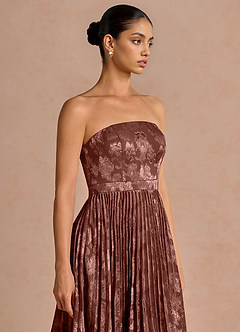Robe Mi-Longue Moka Coco Coral image6