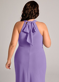 Azazie Doretta Bridesmaid Dresses Tahiti Mermaid Pleated Chiffon Dress image12