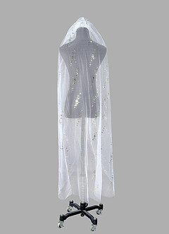 front Thora Waltz Length Veil