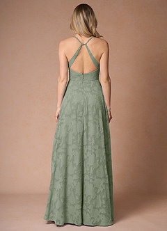 Rosalind Black Open Back Dress image8