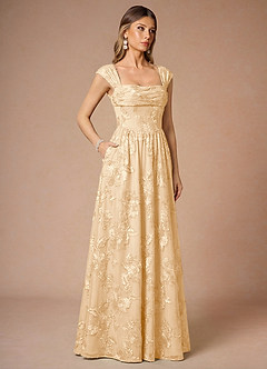 Vestido Sorbete De Limón Largo Hazel image3