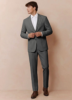 front Owen Carbón Traje de pantalón ligero a medida