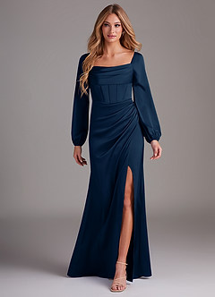 Aurelia Navy Maxi Dress image4