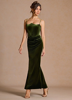 Quindra Oliva Vestido largo image5