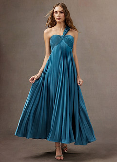 Robe Maxi Bleu Azur Tonia image1