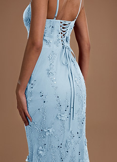 Robe Maxi Bleu Zarelle image7