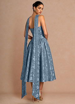 Elspeth Dusty Blue Midi Dress image2