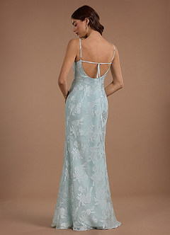 Maxi jurk Yulia Mistblauw image2