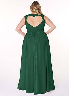 Azazie Raine Bridesmaid Dresses A-Line Sweetheart Ruched Chiffon Floor-Length Dress image8