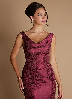 Kiana Wine Maxi Dress image5