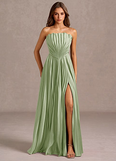 Kaia Light Green Maxi Dress image3