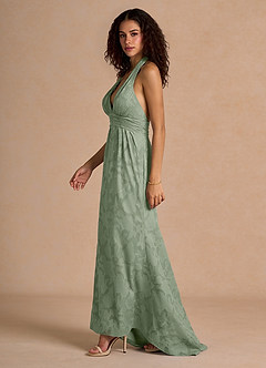 Briony Pistachio Maxi Dress image3