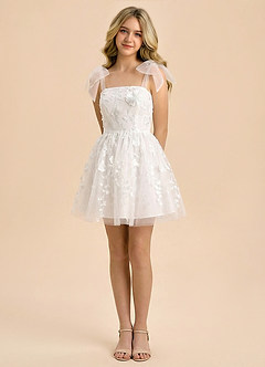 front Azazie Gemma Junior Formal Dress