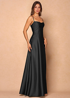 Zoya Black Maxi Dress image4