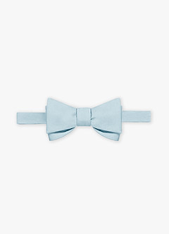 front Stretch Satin Bow Tie