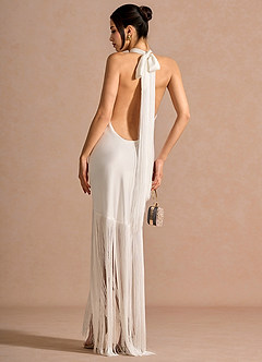 Norisse White Maxi Dress image2