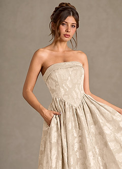 Abito Lungo Crema Mila image7