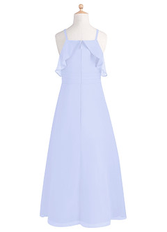 Azazie Dakota A-Line Off the Shoulder Chiffon Floor-Length Junior Bridesmaid Dress image11