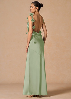 Athelstan Light Green Maxi Dress image4