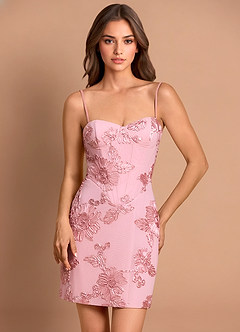 Anika Pink Mini Dress image1