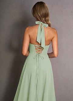 Maxi jurk Isabeau Licht Groen image6