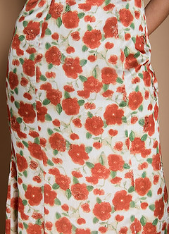 Skye Persimmon Floral Maxi Dress image4