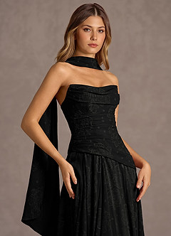 Gabriela Black Maxi Dress image6