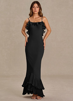 Vestido Negro Largo Vionette image4
