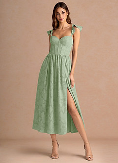 Kleid Denisse Hellgrün image3