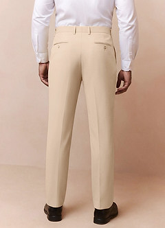 front Owen Tan Lightweight Tailored Dress Pants