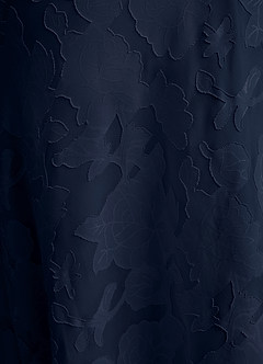 Azazie Emerson Suknie dla druhen Syrena Zza ramienia Kwiatowe wypalenie Do ziemi Sukienka image3