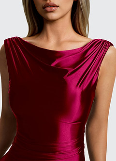 Eudora Cabernet Mermaid Maxi Dress image2