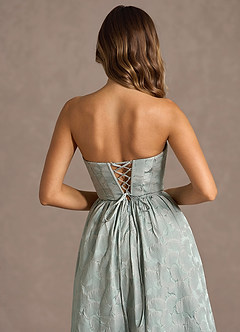 Maxi jurk Diana Fransblauw image6