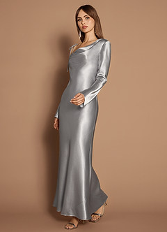 Alessandra Silver Maxi Dress image4