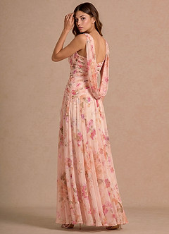 Xavira Abstract Bouquet Floral Maxi Dress image6