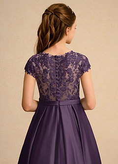 Azazie Bunny Junior Formal Flower Girl Klänningar Klä Balklänning i Spets image7