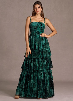 Rosavia Teal Maxi Dress image4